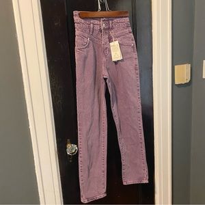 Mango Pink Mom Jeans